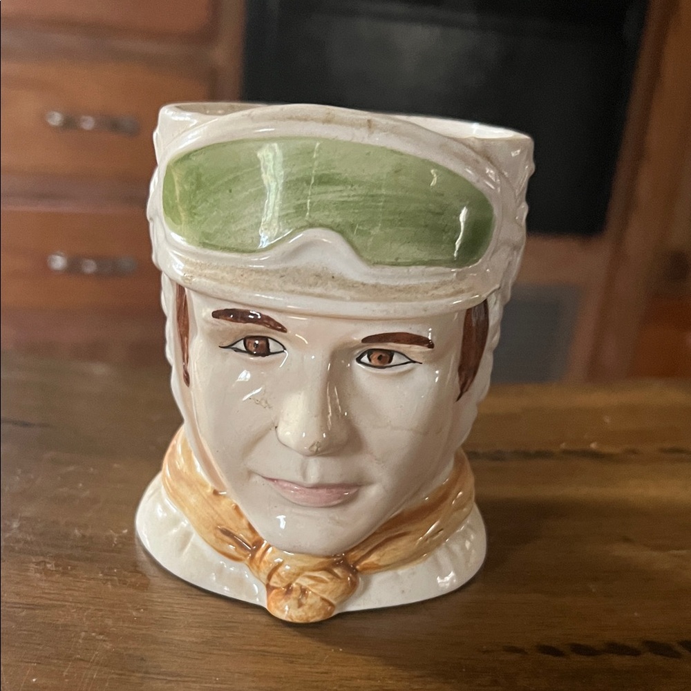 Sigma Vintage Hans Solo Ceramic Aviator Mug with Green and Tan Accents